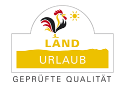Auszeichnung Qualitätsgeprüfter LandUrlaub bei Landurlaub in Thüringen